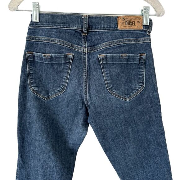 Diesel Women Livier 0823A Super Slim Skinny Jeans Size W30 - Picture 3 of 4